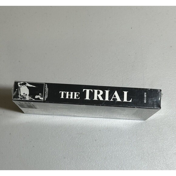 The Trial Collectors Edition VHS Movie New Sealed Collector’s Edition B&W Film - Picture 3 of 3
